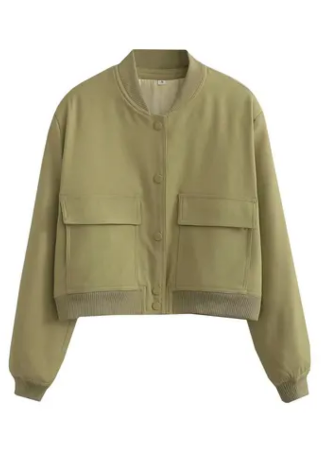 Women's Multi-Color Pocket Jacket – Spring/Fall