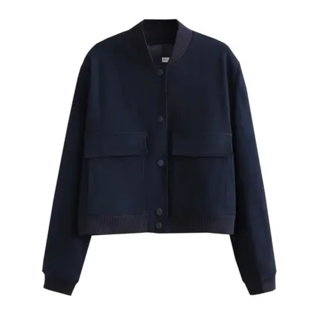 Women's Multi-Color Pocket Jacket – Spring/Fall