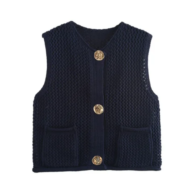 Trendy Sleeveless Knit Undershirt Top