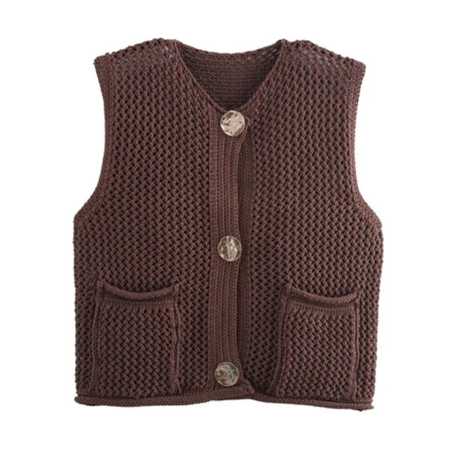 Trendy Sleeveless Knit Undershirt Top