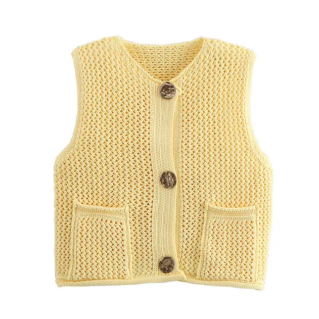 Trendy Sleeveless Knit Undershirt Top