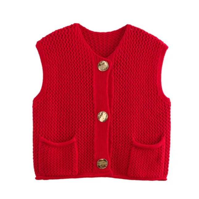 Trendy Sleeveless Knit Undershirt Top