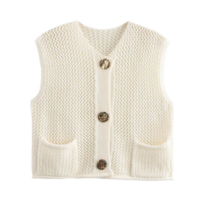 Trendy Sleeveless Knit Undershirt Top