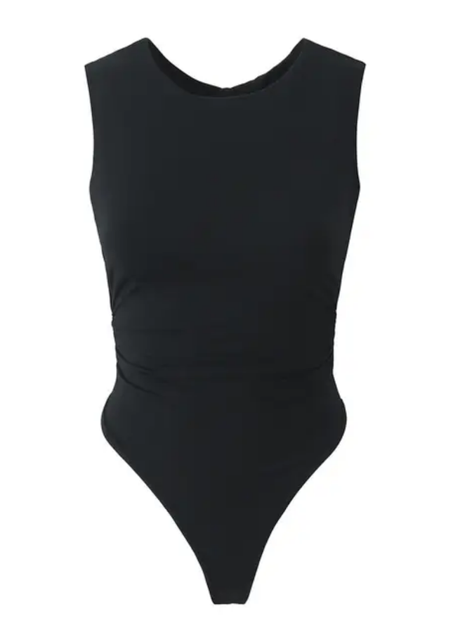 Hollow Back Sleeveless Jumpsuit