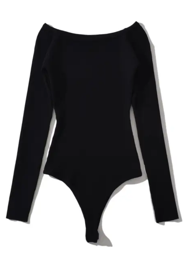 Slash Neck Long Sleeve Knitted Casual Jumpsuit for Women