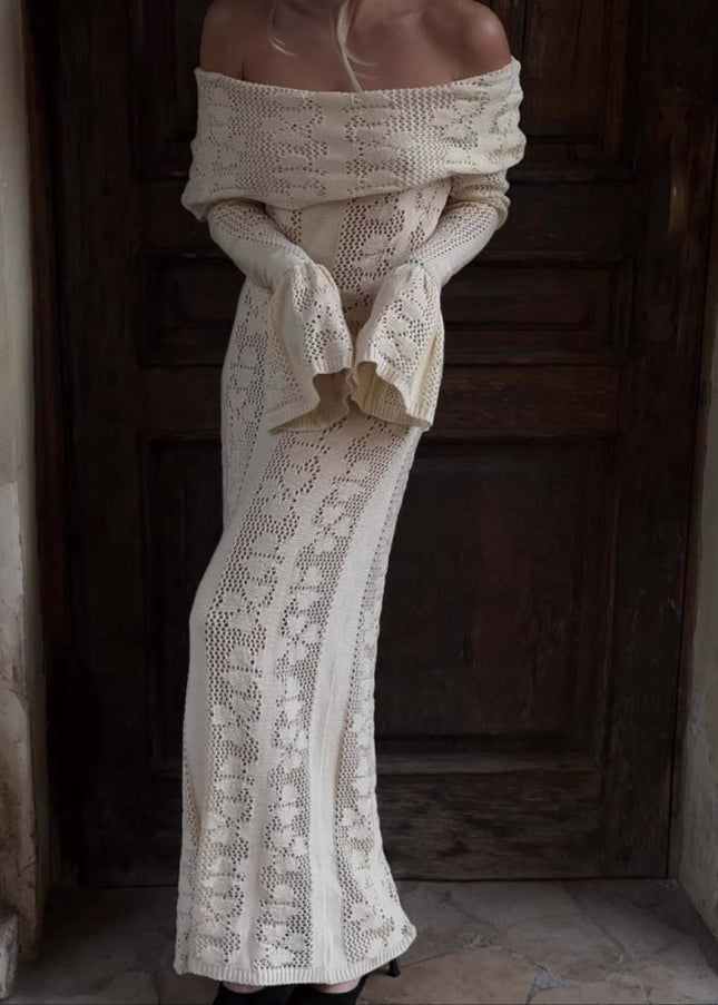 Long Dress – Classic Resort-Ready Silhouette