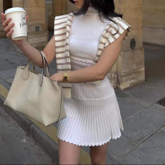 Knit Matching Set – Retro-Inspired Vacation Staple