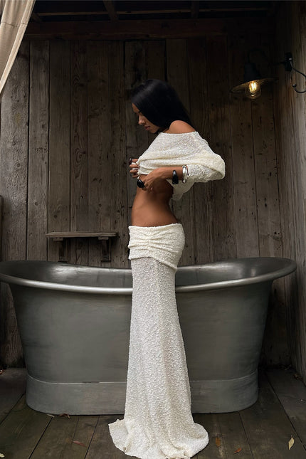 Matching Skirt and top set – Elegant & Easy Vacation Look