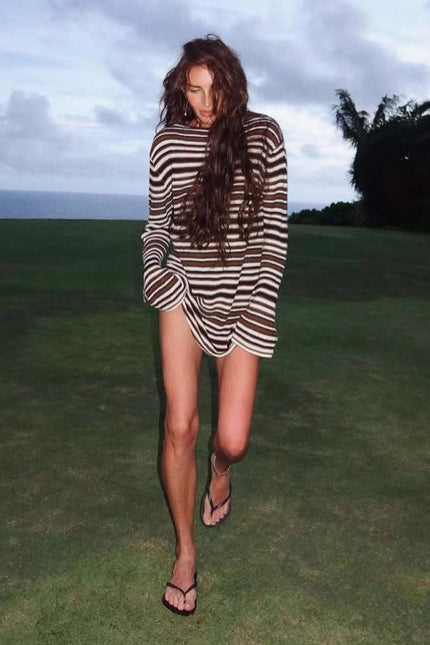 Long sleeve Dress – Bold & Breezy for Island Nights