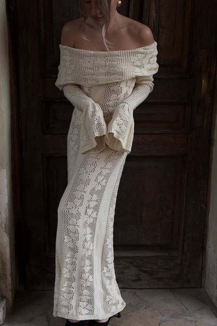 Long Dress – Classic Resort-Ready Silhouette