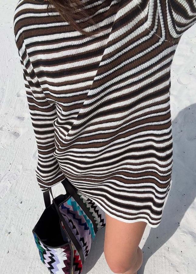 Long sleeve Dress – Bold & Breezy for Island Nights