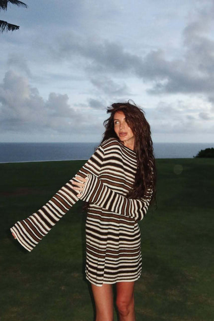 Long sleeve Dress – Bold & Breezy for Island Nights