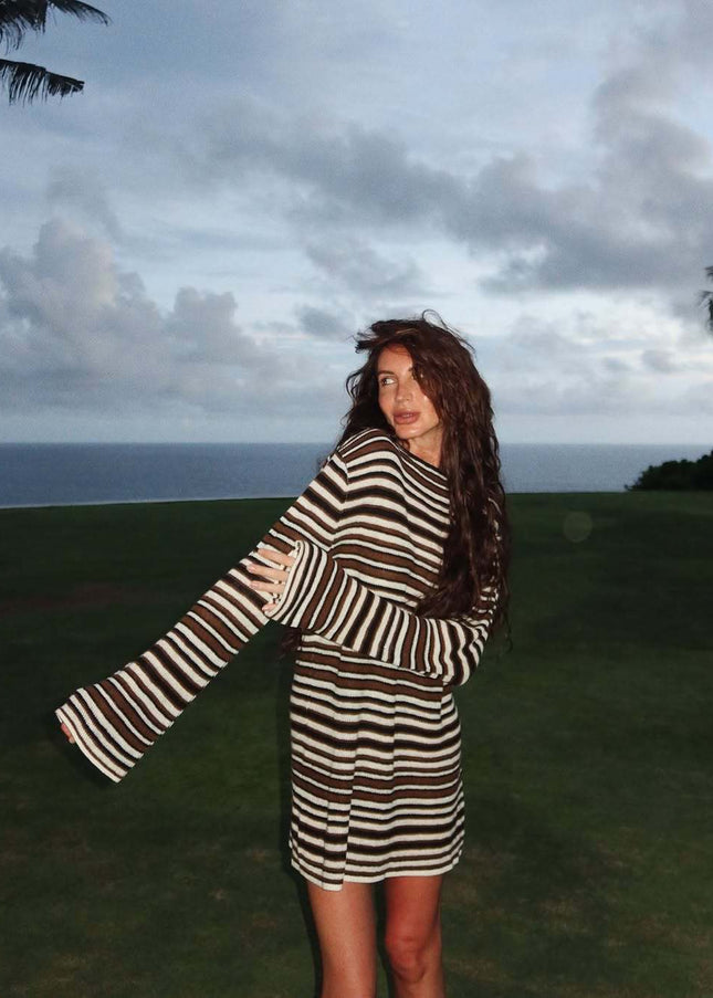 Long sleeve Dress – Bold & Breezy for Island Nights