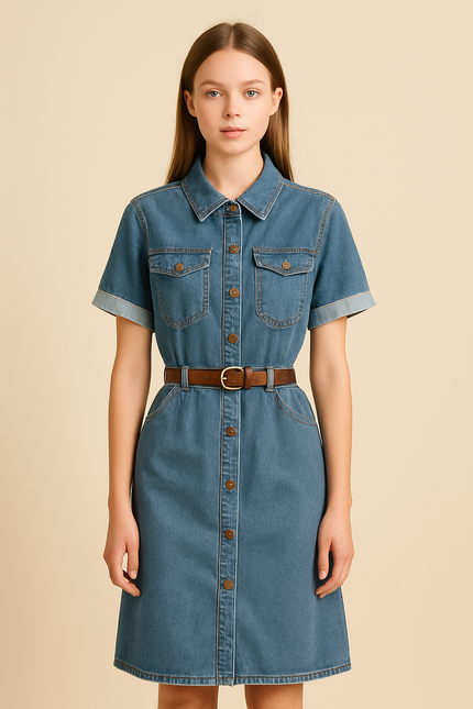 Women’s Casual Denim Dress
