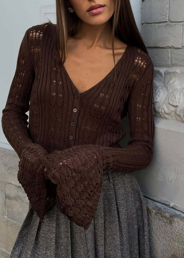 Crop Blouse long sleeve – Lightweight & Playful Summer Fit