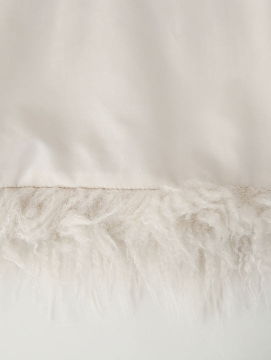 Turn Down Collar Beige Color Long Sleeve Zipper Fly Hot Sale Casual Fashion Winter Feather Jacket for Women