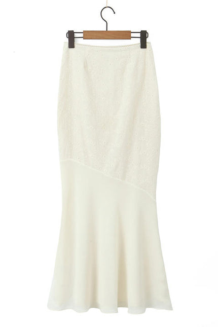 Shoulder Strap Front Lace up tank Top Beige Color Long Skirt Casual Fashion Cotton Women 2 Piece Set