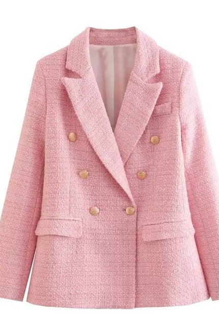 Latest European and America Long Sleeve Woman Oversize Blazer Jacket Women
