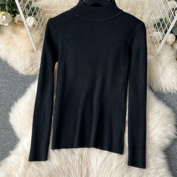 Set Women'S Knitted Bottom Shirt Vintage Double-Breasted Suit Dress Two Piece Set