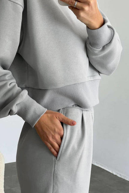 PASUXI 2024 High Quality Two Piece Set Women Clothing Long Sleeves and Pants Woman Casual Clothes Solid Gym Wear Women Sets