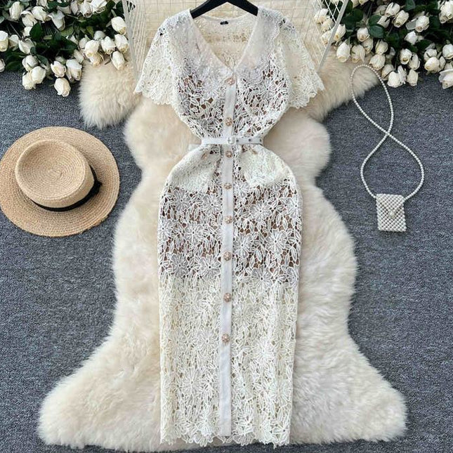 2025 New Summer Short Sleeved Plus Size Straight Tube Wholesale Boutique Clothing