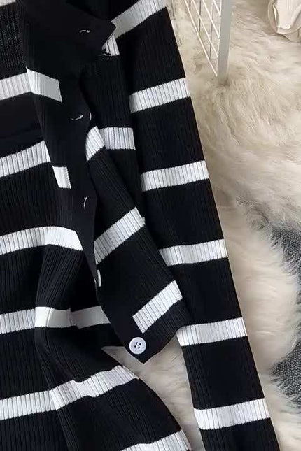 Women 2 Piece Set Custom Fashion Plus Size Women Knitted Sweater Dress Casual Knit Dress