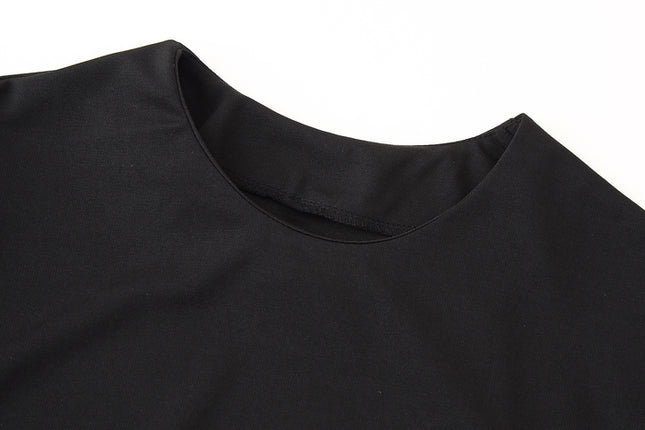 4 Colorway Crew Neck Long Sleeve Solid Color Casual Fashion Sweatshirt for Women