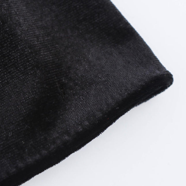 Zipper Fly Black Color Hot Sale Casual Fashion Long Skirt for Women