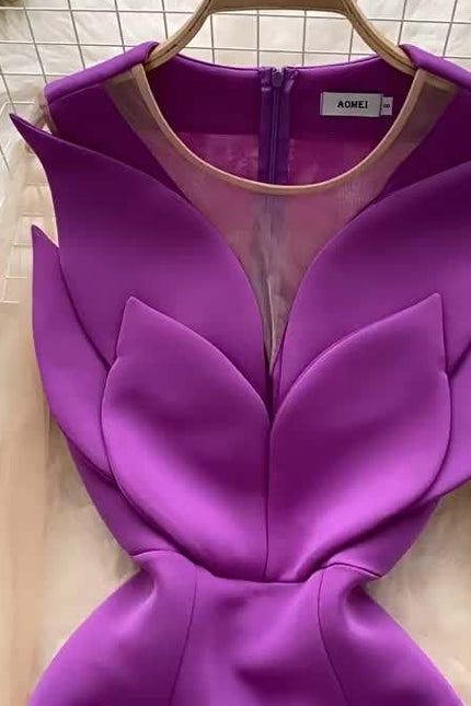 Women'S New Fashionable Elegant Splicing Dresses