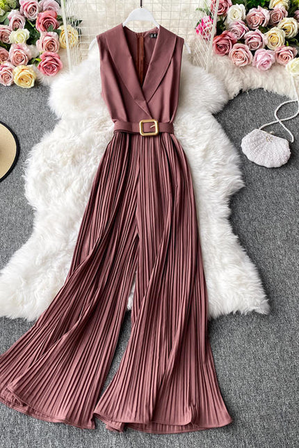 Women's Fashion Slim Wide Leg Spring Women's Jumpsuits
