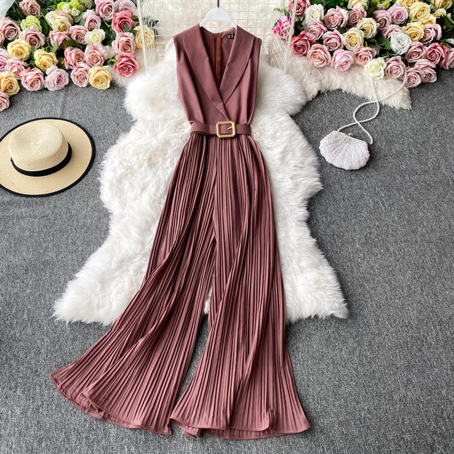 Women's Fashion Slim Wide Leg Spring Women's Jumpsuits