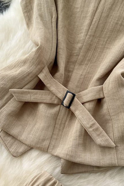 Women Tank Top 2 Piece Suit Summer Cotton Linen Two Piece Women's Set Outfits