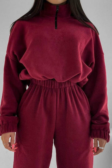 PASUXI Custom Stand Collar Zipper Activewear Sets for Women Long Sleeves and Pants Female Tracksuit Set Two Piece Workout Sets
