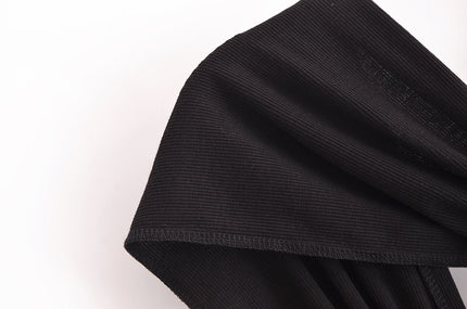 V Neck Black Color Sleeveless Hot Sale Casual Fashion Summer Long Dress for Women
