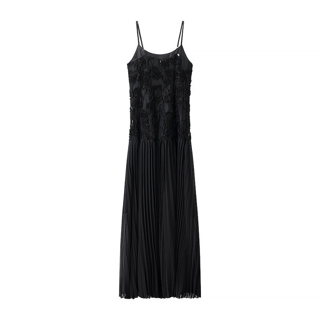 2 Colorway Spaghetti Strap Solid Color Hot Sale Casual Fashion Long slip Dress for Women