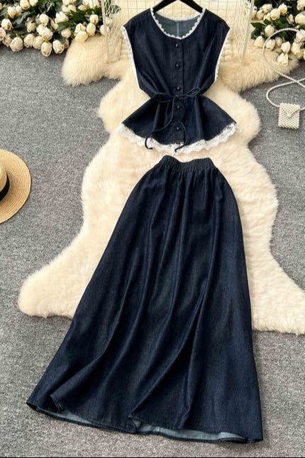 High Quality Summer Casual 2 Piece Set Women Top High Waist Printed Slim Set Wholesale