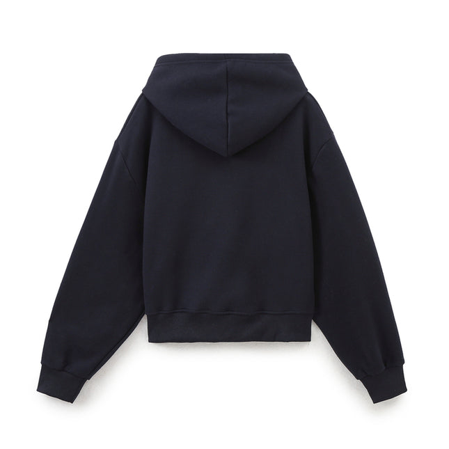 Letter Print Solid Color Long Sleeve Casual Fashion Women Sweatshirt Hoodie