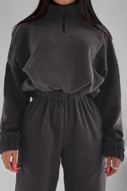 PASUXI Custom Stand Collar Zipper Activewear Sets for Women Long Sleeves and Pants Female Tracksuit Set Two Piece Workout Sets