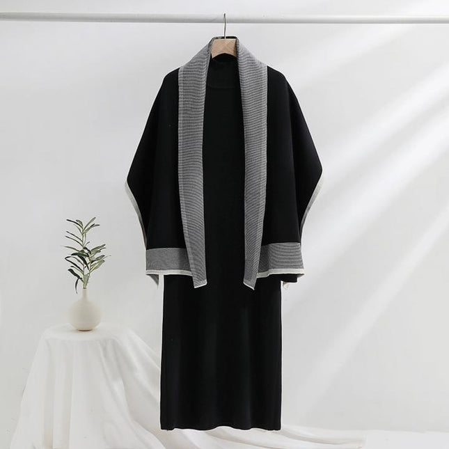 Women's Sets Winter Coat Casual Knitting 2 Piece Set Women Ropa Wholesale