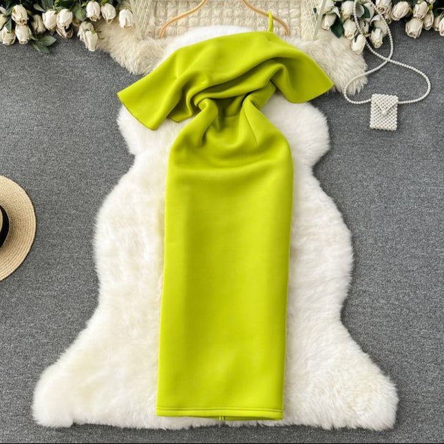 Plus Size High Quality Vintage Slim Midi Dress Women Sleeveless Vestidos Ladies Elegant Dresses