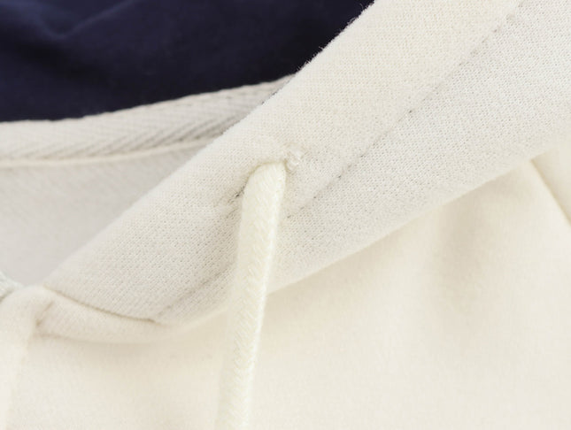 Letter Print Beige Color Long Sleeve Zipper Fly Casual Fashion Jacket with Hooded for Women