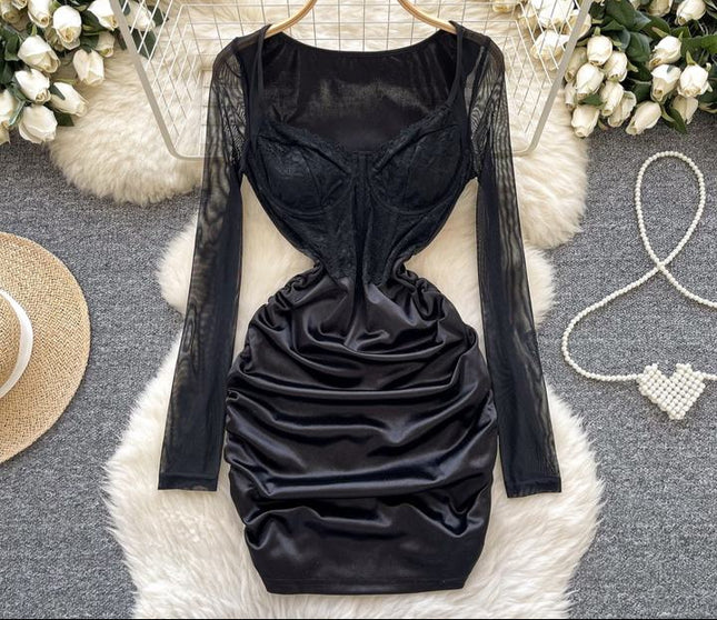 French Luxury Luxury Style Senior Sense Dress Female Spring Pure Desire Dress