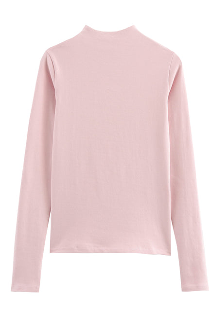 5 Colorway Crew Neck Long Sleeve Solid Color Casual Fashion t Shirt for Women