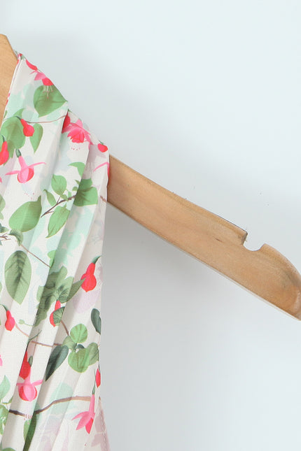 2 Colorway Back Hollow Out Floral Print Sleeveless Causal Fashion Summer Mini Halter Dress for Women