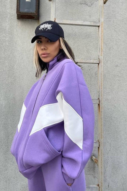 PASUXI Custom 2024 Fashion Fall Hoodie Stacked Pants Sport Sweatshirt Sweatpants Two Piece Set Clothing Tracksuit for Women