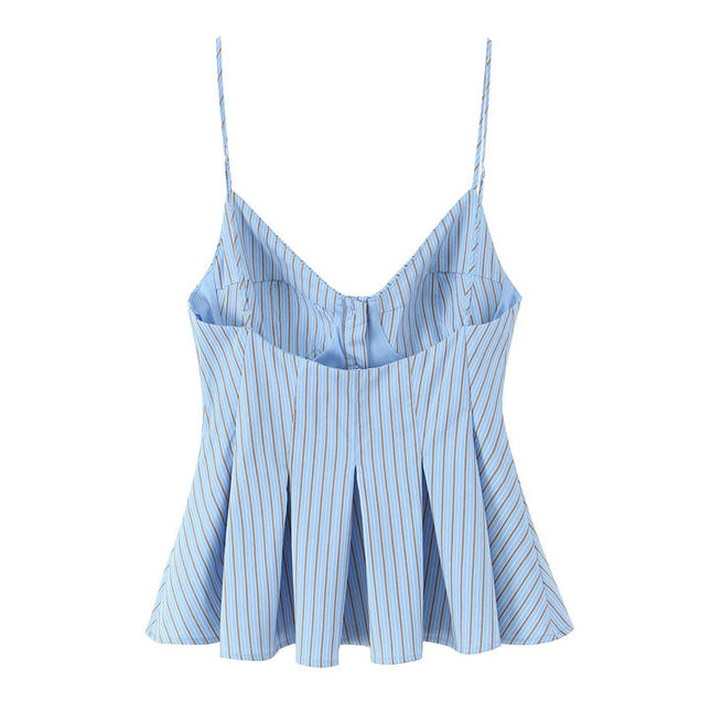 2 Colorway Spaghetti Strap Buttons up Casual Fashion Women's tank Tops