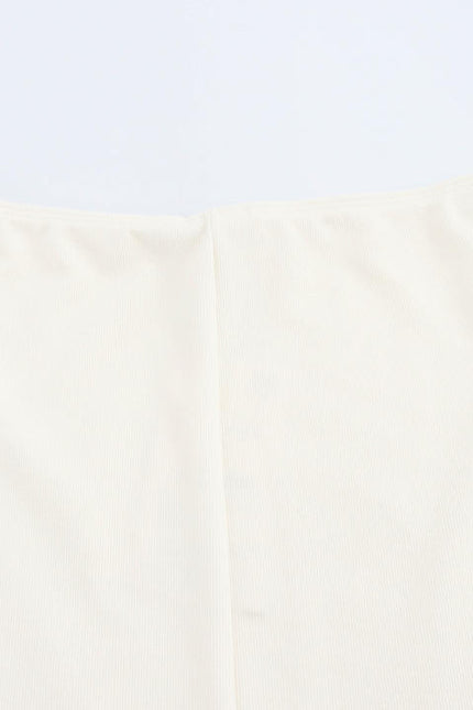 5 Colorway Back Slit Elastic Waist Casual Fashion Long Skirt for Women