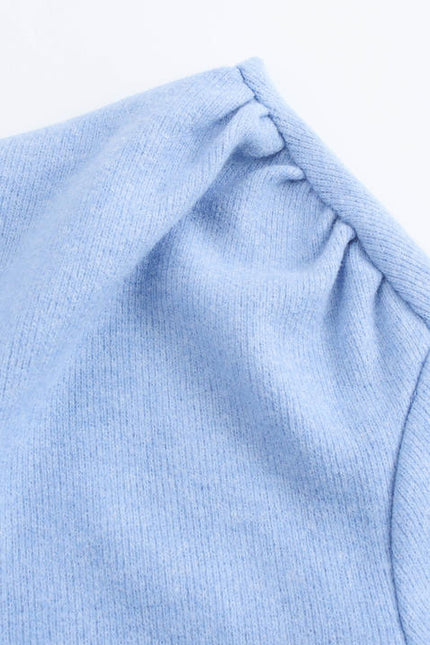 3 Colorway Solid Color Long Sleeve Asymmetrical Design Casual Fashion Tops Blouse Shirts for Women