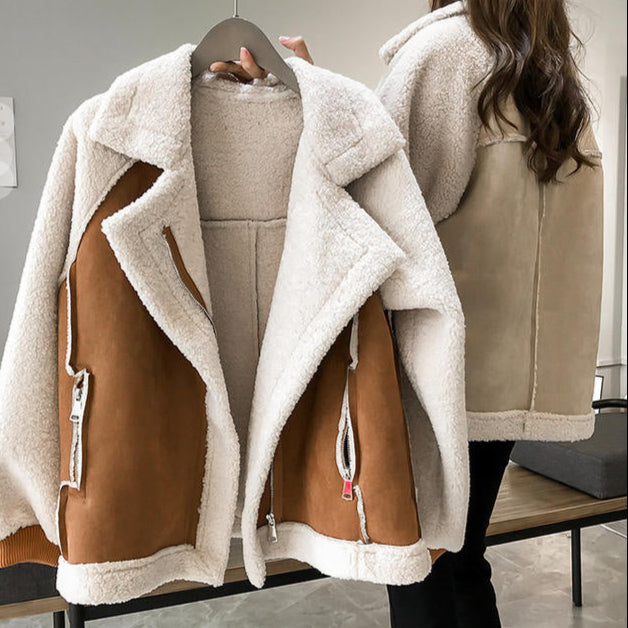 New Arrival Women Winter Casual Motorcycle Women'S Jackets & Coats 2024