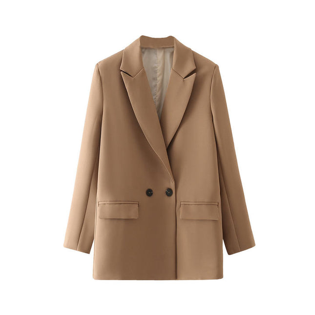 Wholesale Women Ladies Woman 12 Colors Coat Blazers Jacket Blue Femeninos Casual Stylish